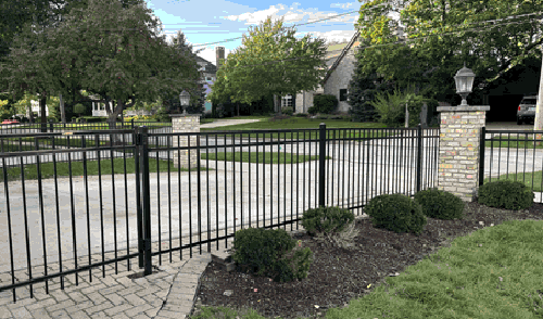 aluminum fence in Elmhurst